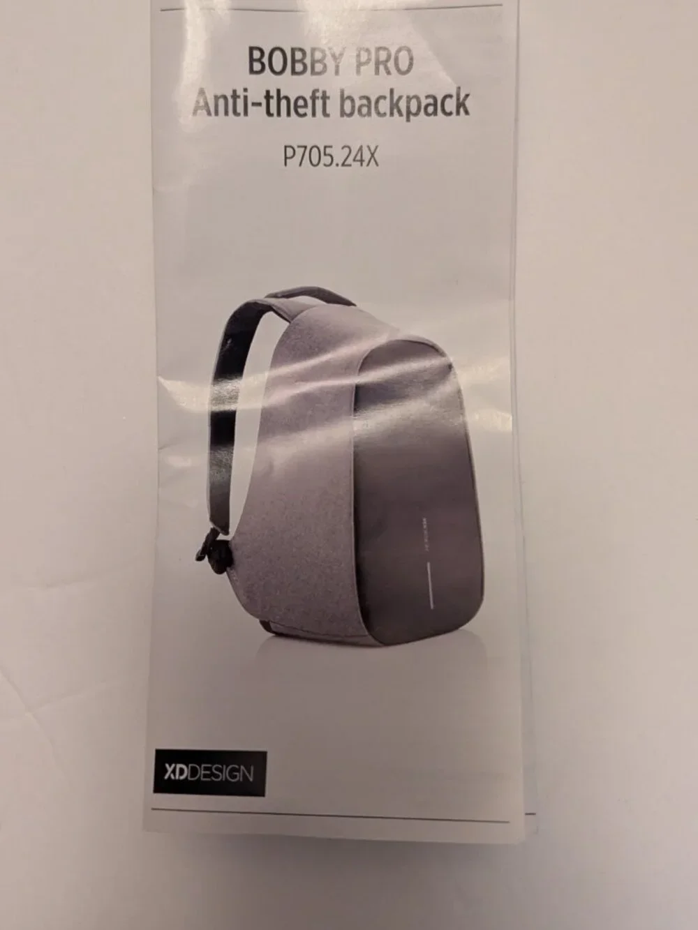 XD Design Bobby Pro Anti-theft backpack, blue